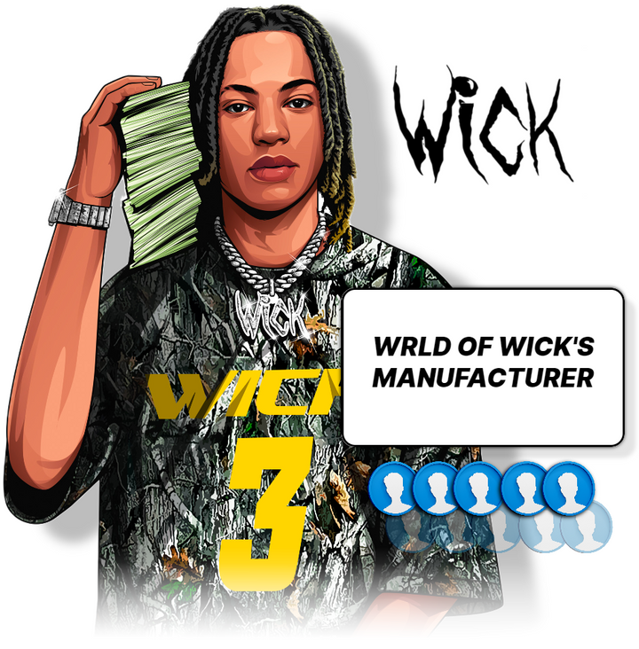 WRLD OF WICK'S MANUFACTURER