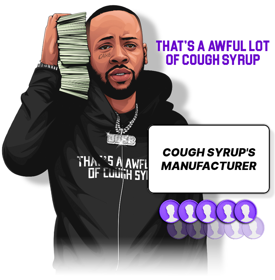 COUGH SYRUP'S MANUFACTURER